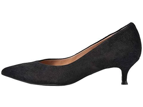 Vionic Women's Josie Kitten Black Suede - Image 6